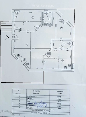 Balotesti, casa individuala, parter, 3 camere, curte generoasa - imagine 9