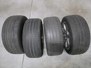 Set 4 Roti Vw - Jante Originale Aliaj cu Anvelope Michelin de Vara - 235 45 R17 Volkswagen - imagine 4