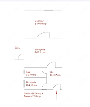 Apartament cu 2 camere, parter, Girocului - Spitalul Județean  - imagine 16