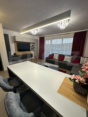 Apartament cu 3 camere, parcare, terasa, mobilat lux, Grand Park Residence - imagine 3