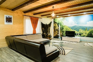 Cabana Sebes, refugiu privat la munte,ciubar, pana la 24 persoane in camere cu paturi matrimoniale - imagine 2