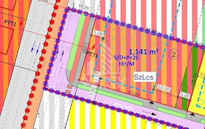 Parcela de bloc S/D+P+2E+Er/M, 1141 mp, Giroc - imagine 2