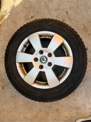 Vand jante aliaj originale Skoda  - imagine 3