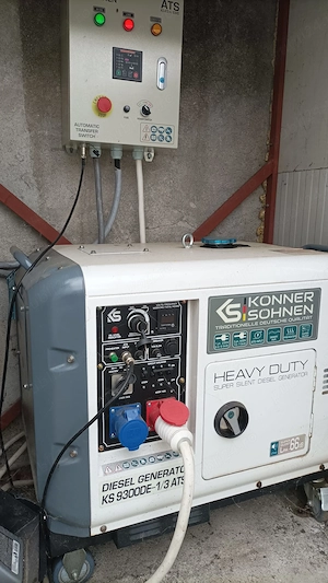 Generator diesel cu automatizare