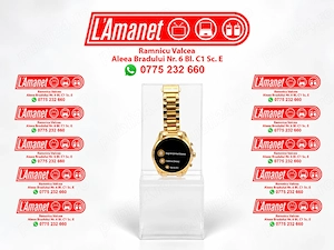 SmartWatch Michael Kors Gen 6 Bradshaw Gold 44mm Wear OS GPS Stare Buna FullBox