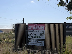 Teren intravilan 3.239 mp + casă, acces pe 3 laturi   Murighiol - imagine 2