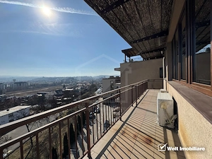 Apartament 4 camere, ultrafinisat, mobilat pentru birou, panorama unica !  - imagine 12