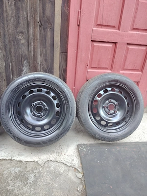Roți de tablă R16 5x112 – 6.5J ET50, butuc 57.1 | Stare bună - imagine 5