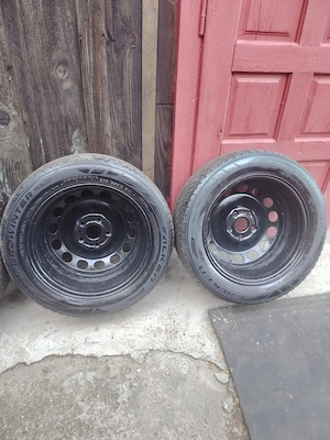 Roți de tablă R16 5x112 – 6.5J ET50, butuc 57.1 | Stare bună - imagine 6