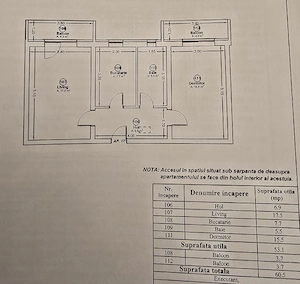 Proprietar - Vând Apartament 2 camere | 2 balcoane | 2 parcări | pod propriu | Giroc - imagine 10
