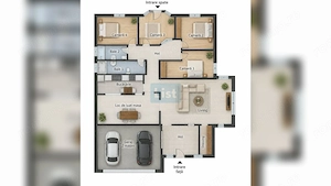 CASĂ INDIVIDUALĂ 500 MP UTILI P+M DE VÂNZARE  SÂNMARTIN,  BIHOR - imagine 4