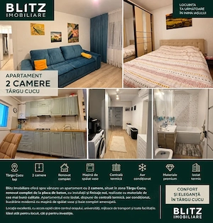 Apartament 2 camere – Târgu Cucu