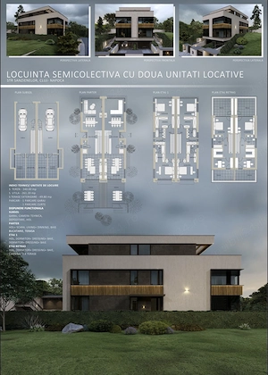 Duplex de Lux | View | 4 camere 260mp utili | cartier Voronet - imagine 4