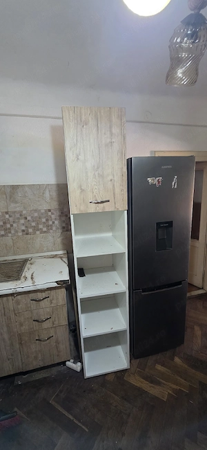 Frigider combină Albatros cu congelator și dozator apă