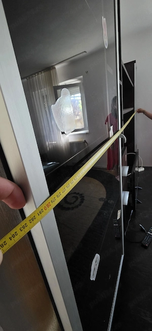 Mobilă living   sufragerie cu vitrine și comodă TV   280 cm
