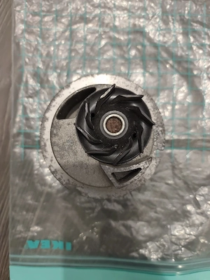 pompa apa lichid racire Opel Astra G Zafira A motor X18XE originala noua  - imagine 2