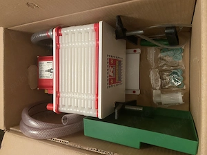 Vand Pompa Filtru Vin COLOMBO 12 INOX + Filtre ROVER + Garnituri + Furtun