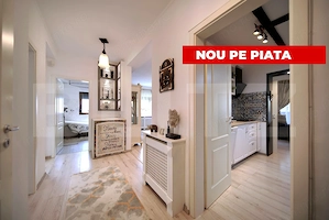 Apartament cu 3 camere, 75 mp, parcare, zona Sanpetru