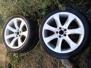 Jante 20" Originale BMW X5 E53 Style 168 la Bucata (Fata / Spate) RONAL 6766068 / 6766069 cu Anvelop
