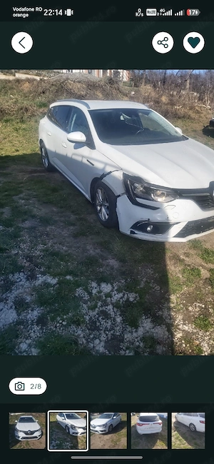 Vand Megan 4 din 2019,1.5 dci avariat - imagine 8