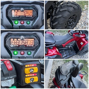 Atv Can Am Outlander Max PRO 650cc R 4x4 2019   G2  Servo  Long Limited  Recent adus - impecabil !  - imagine 5