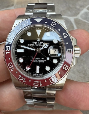 Rolex GMT Master II 126710BLRO Pepsi Oyster VSF V3 DD3285 40 mm 72 h Power Reserve