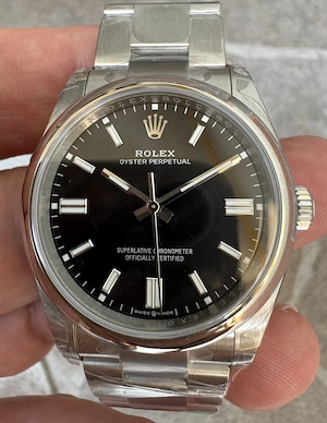 Rolex Oyster Perpetual 36 mm 904 126000 Black VSF V2 VS3230 36 mm 72 h Power Reserve