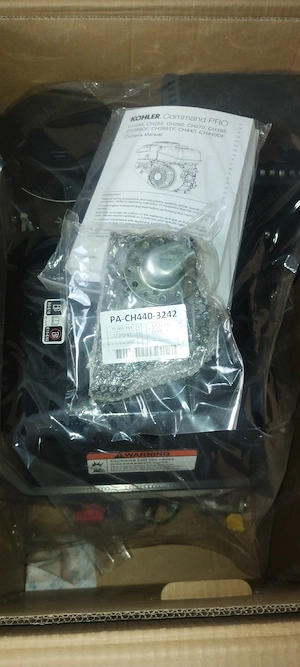 Motor generator Kohler COMMAND PRO CH440 - 14hp - nou - imagine 9