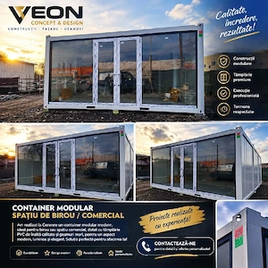 Lucrări construcții container modular