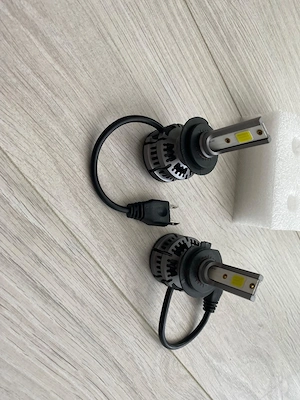 Becuri auto LED cu soclu H7, potrivite pentru faza scurtă sau lungă - imagine 3
