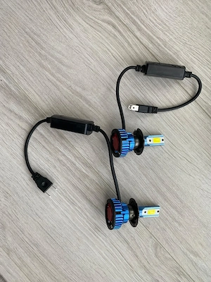 Becuri auto LED cu soclu H7, potrivite pentru faza scurtă sau lungă - imagine 7
