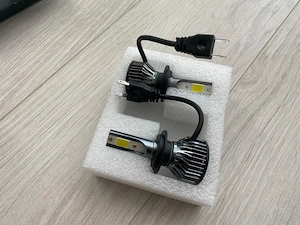 Becuri auto LED cu soclu H7, potrivite pentru faza scurtă sau lungă - imagine 9