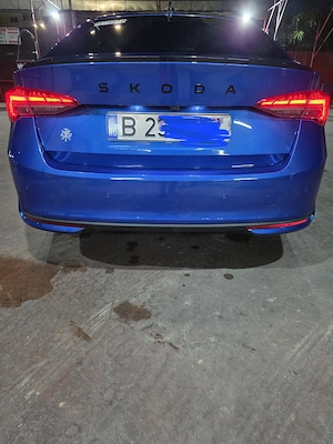 Bara spate Skoda Octavia 4 facelift 2024 - 2026