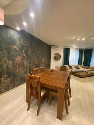 INCHIRIERE APARTAMENT 5 CAMERE DUPLEX ZONA NICOLAE CARAMFIL HERASTRAU SECTOR 1 - imagine 3