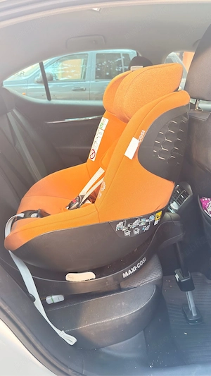 Scaun auto Maxi-Cosi Mica Pro Eco i-Size, culoare Authentic Cognac