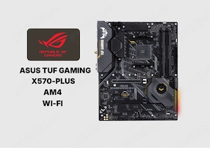 Placa de baza ASUS TUF GAMING X570-plus Wi-Fi, Socket AM4, atx