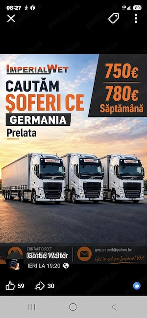Angajam soferi C-E  - imagine 2
