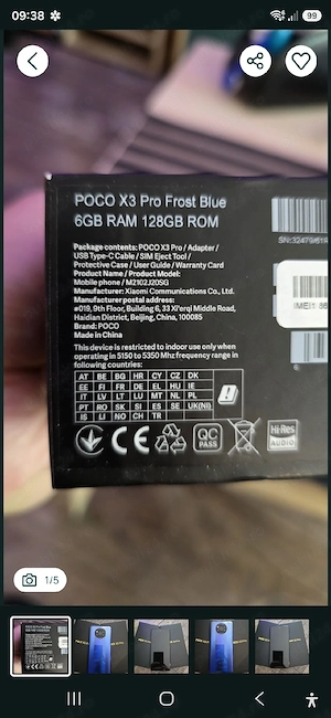 telefoane xiaomi poco x3