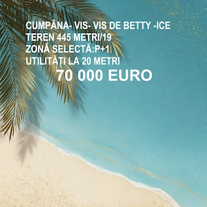 cumpăna teren 445 metri