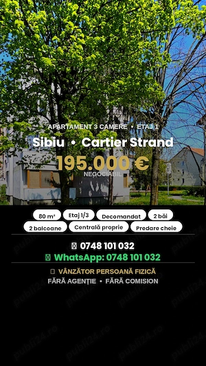 Vând Apartament în Sibiu