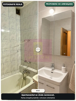 2 camere, 40,4 mp, parter, Aleea Petrăchești, de renovat - imagine 16