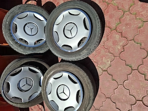 Jante cauciucuri si capace originale mercedes w124 pe 15 - imagine 5