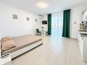 Apartament cu 1 camera mobilat si utilat la parter in Giroc la asfalt.
