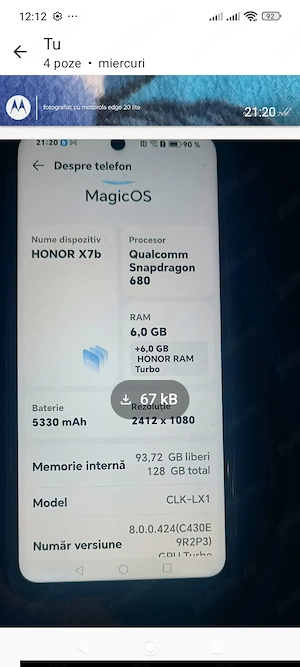 honor x7 b,functional,nu e spart