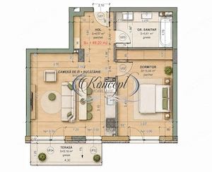 Apartament 2 camere in Terra Gardens, Cluj-Napoca - imagine 6