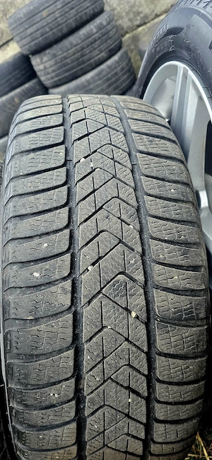 Jante bmw seria 5 g30/g31 5x112 cu cauciucuri iarna 245/45r18 - imagine 6