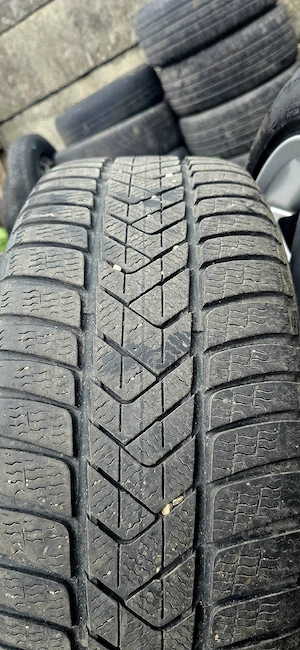 Jante bmw seria 5 g30/g31 5x112 cu cauciucuri iarna 245/45r18 - imagine 5