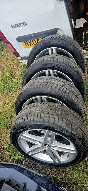 Jante bmw seria 5 g30/g31 5x112 cu cauciucuri iarna 245/45r18 - imagine 10