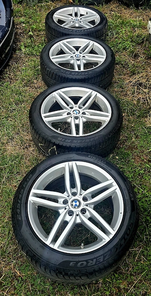 Jante bmw seria 5 g30/g31 5x112 cu cauciucuri iarna 245/45r18 - imagine 3