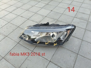Far stânga Skoda Fabia MK3 2018